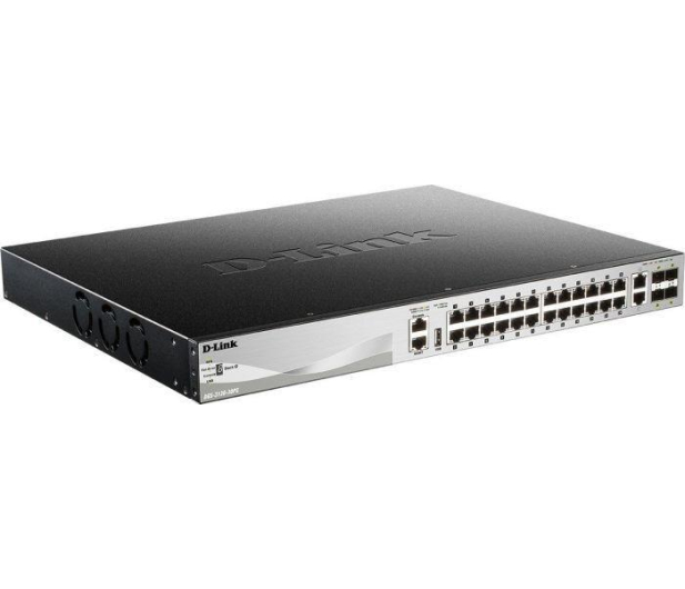 D-Link Przelacznik Smart DGS-3130-30PS/SI 24xGE PoE 2x10G 4xSFP+ - 1459319 - zdjęcie 3